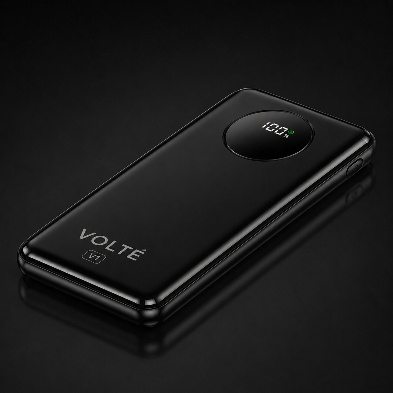 VOLTÉ (V1) 10,000mAh Power Bank with 4 Built-In Cables